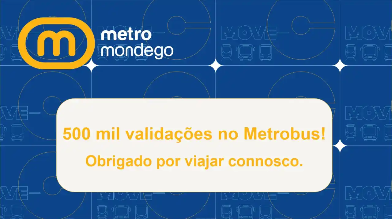 Metro Mondego atinge as 500 mil validações 